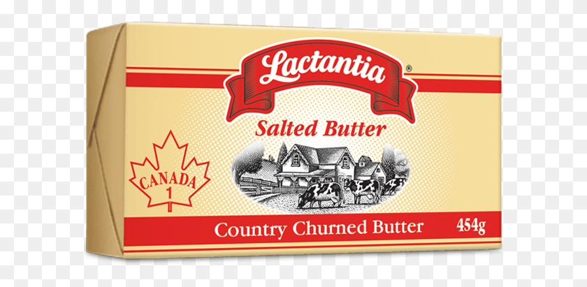 600x351 Butter En Mobile Lactantia Churned Vs Cultured Butter, Label, Text, Food HD PNG Download
