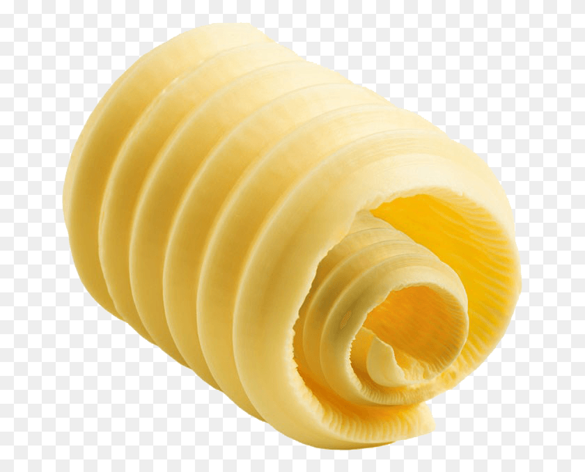 663x618 Butter Image Transparent Spiral, Food, Banana HD PNG Download