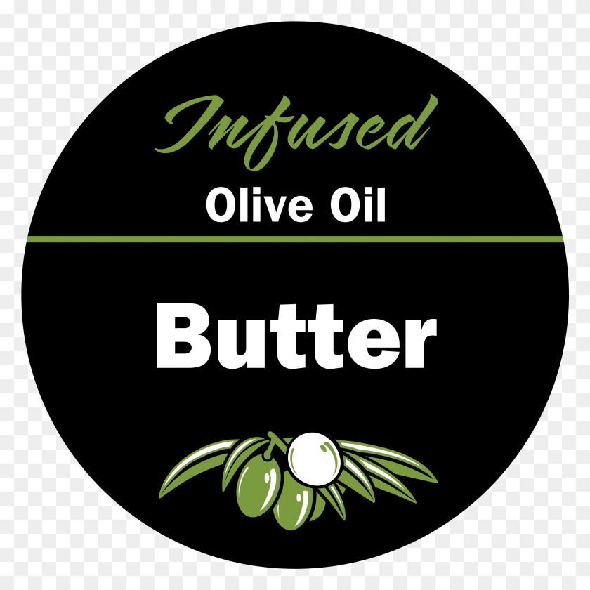 3209x3210 Butter Infused Olive Oil Circle, Text, Plant, Vegetation HD PNG Download