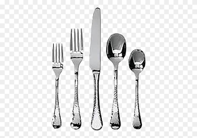 402x528 Butter Knives Silverware Vs Stainless Steel, Fork, Cutlery, Spoon HD PNG Download