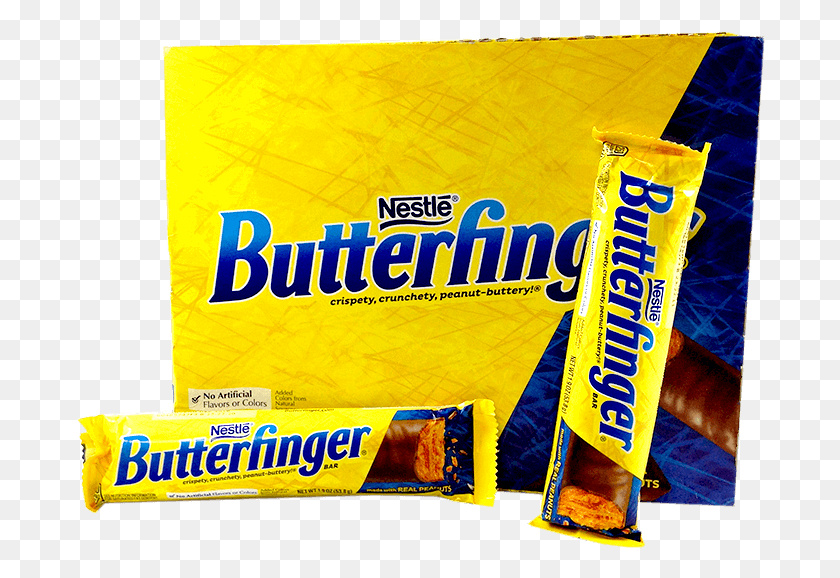 690x518 Butterfinger Candy Bar Snack, Food, Sweets, Confectionery HD PNG Download