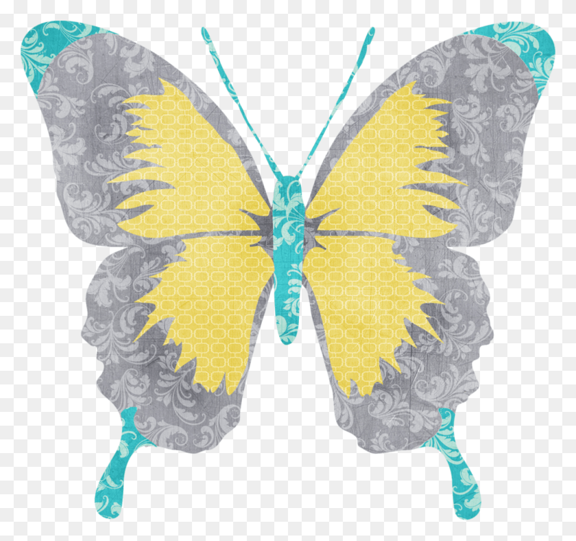1024x956 Бабочки Бабочки Картинки Бабочки Картинки Бабочки Клипарт Синий, Узор, Орнамент, Насекомое Hd Png Скачать
