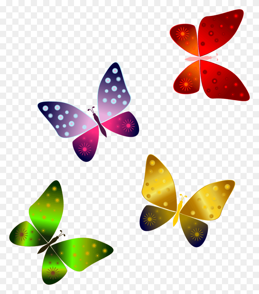 1119x1280 Butterflies Red Butterfly Butterfly Green It39s My Birthday Butterflies, Pattern, Ornament, Fractal HD PNG Download