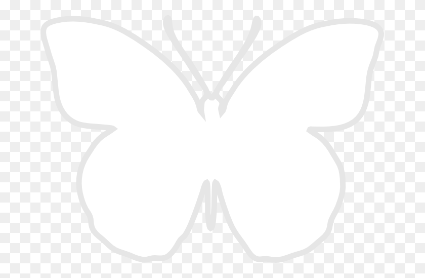 679x489 Butterfly Black And White White Butterfly Silhouette, Symbol, Text, Goggles HD PNG Download