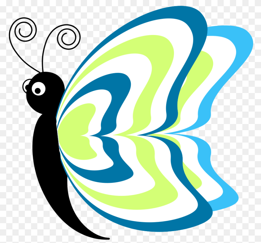 900x840 Butterfly Cartoon Clip Art, Nature, Outdoors, Sea, Water Clipart PNG