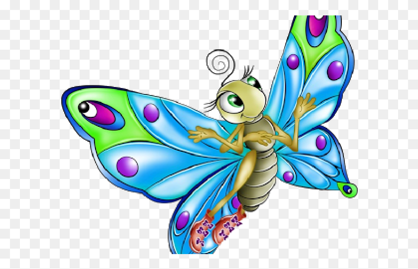599x481 Butterfly Cartoon Pictures Cartoon Pics Of Butterfly, Toy, Sea Life, Animal HD PNG Download