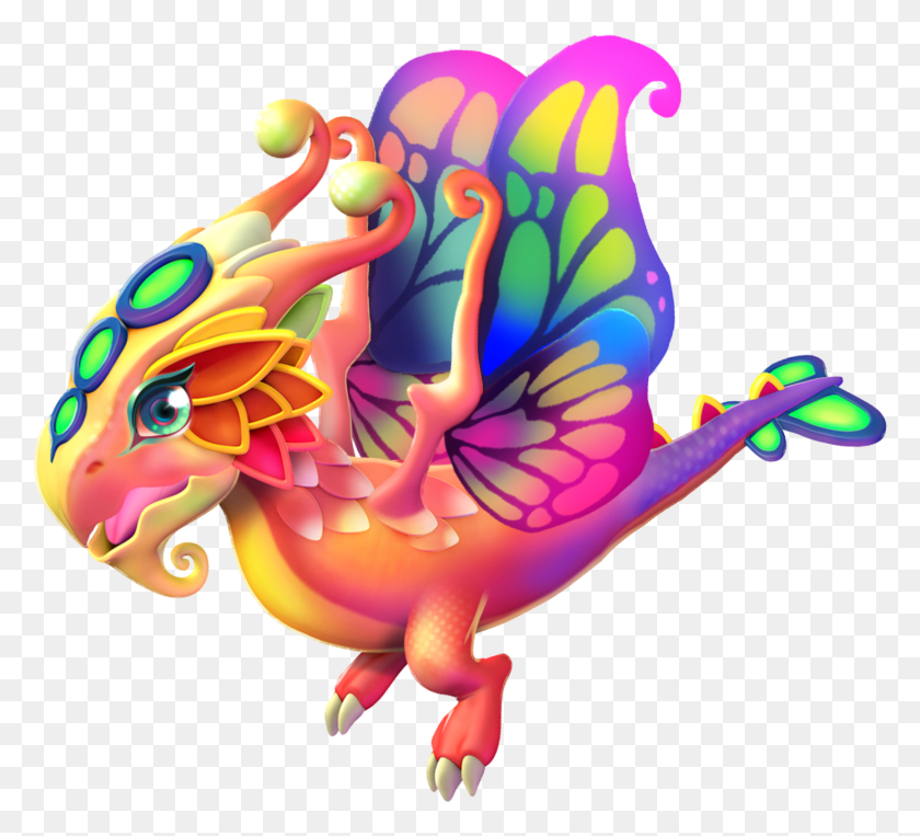 1460x1316 Butterfly Dragon Dragon Mania Butterfly Dragon, Toy, Graphics HD PNG Download