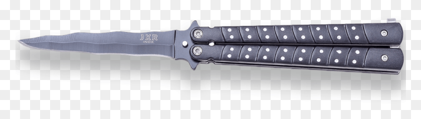 1025x235 Butterfly Knife Jkr Navaja Abanico, Blade, Weapon, Weaponry HD PNG Download