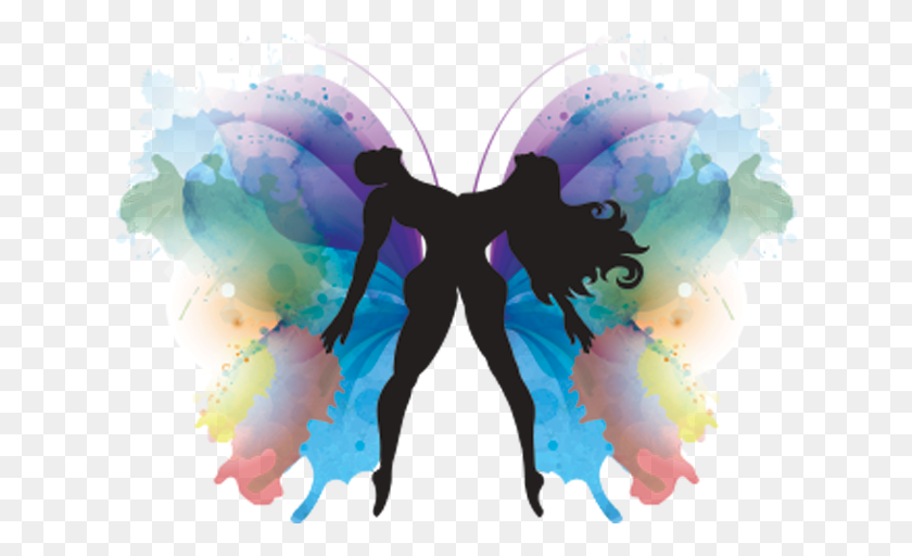 628x452 Butterfly Logo, Graphics, Person HD PNG Download