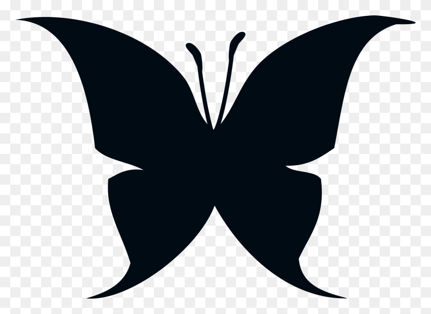 1552x1100 Butterfly Silhouette Butterfly Silhouette Drawing, Symbol, Batman Logo HD PNG Download