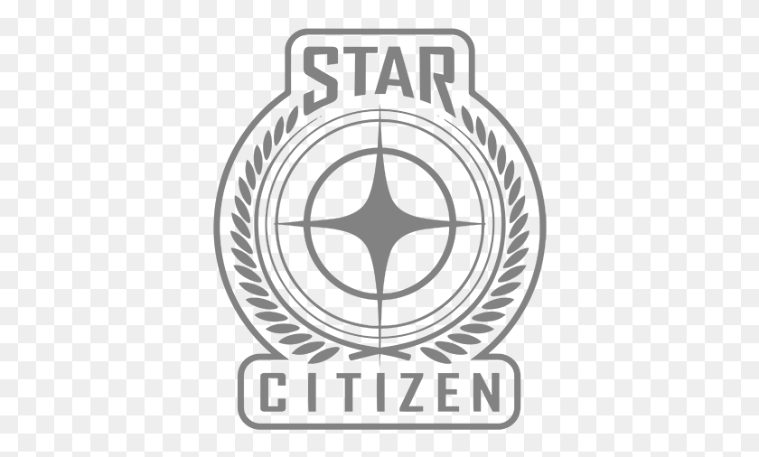 370x446 Button Mashing Gamers Home Star Citizen Logo, Symbol, Rug, Trademark HD PNG Download
