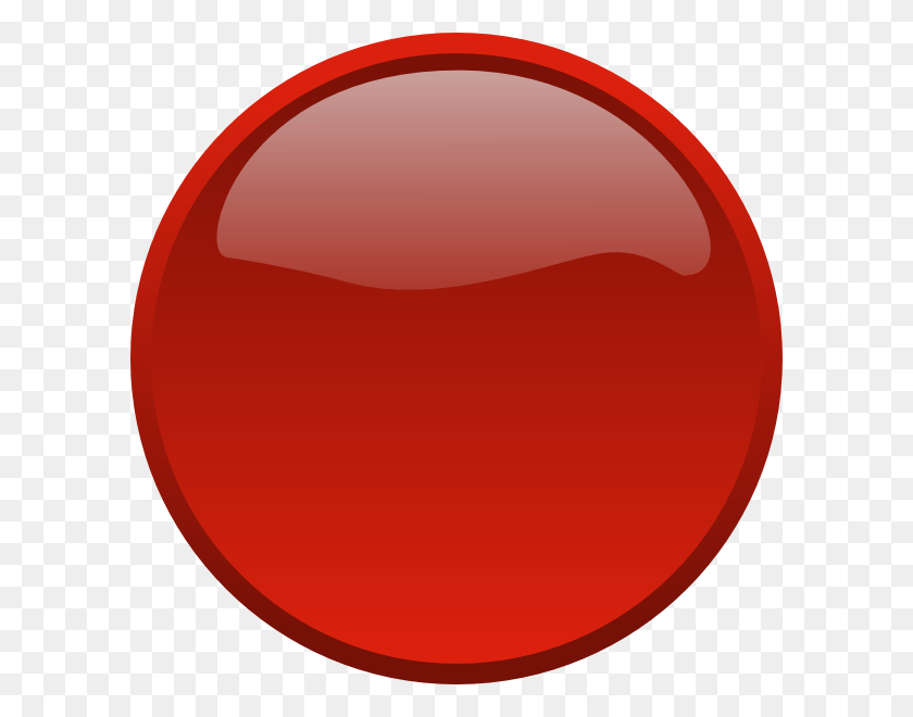 600x600 Button Red Clip Art Red Traffic Light Clip Art, Ball, Balloon, Sphere HD PNG Download