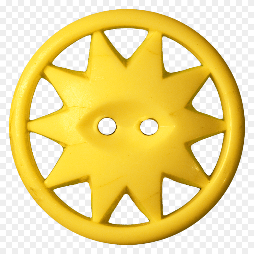 800x800 Button With Ten Pointed Star Inscribed In A Circle Inscribed Figure, Toy, Symbol, Logo HD PNG Download