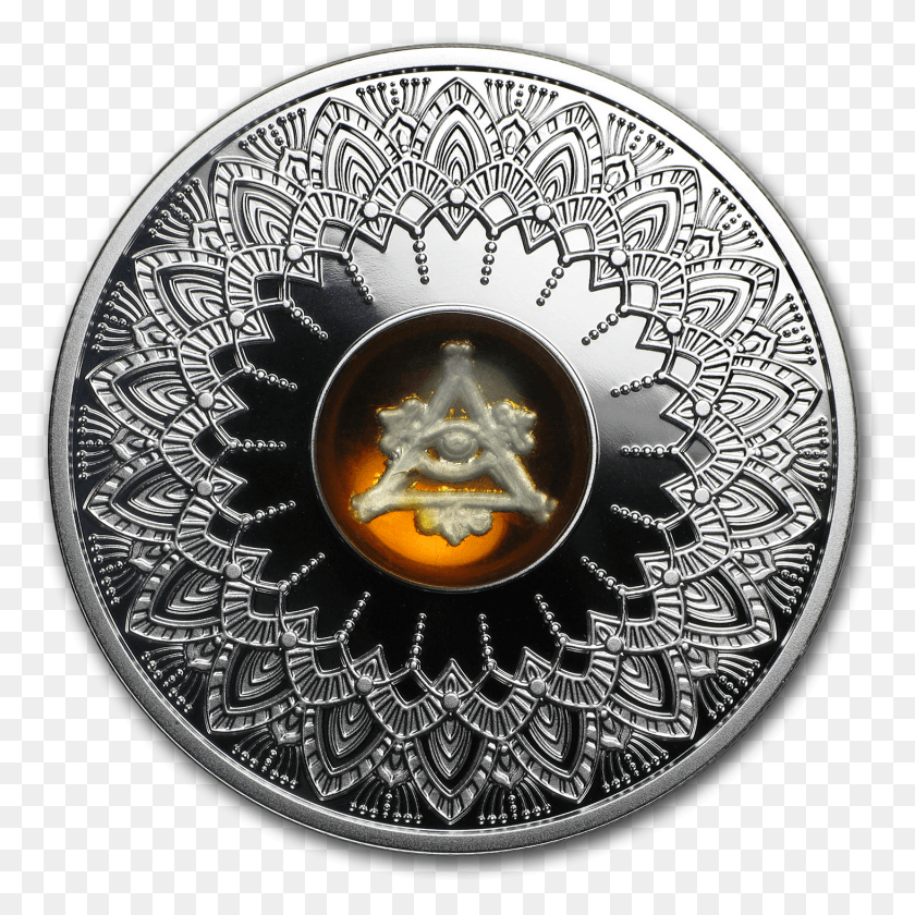 1463x1463 Compre 2017 Niue 1 Oz Silver Eye Of Providence Circle, Gong, Instrumento Musical, Cerámica Hd Png