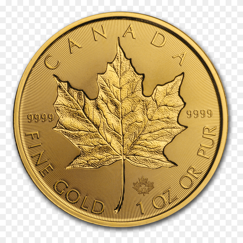 1432x1432 Купить 2019 Канада 1 Унция Золота Incuse Maple Leaf Bu Coin Waarde Gouden Munten Сша, Лист, Растение, Деньги Png Скачать