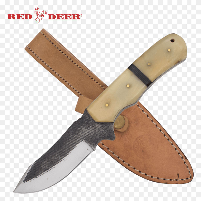 1374x1372 Buy 9 Red Deer Full Tang File Steel Nessmuk Back Bone Hunting Knife Wood Handle, Blade, Weapon, Weaponry HD PNG Download