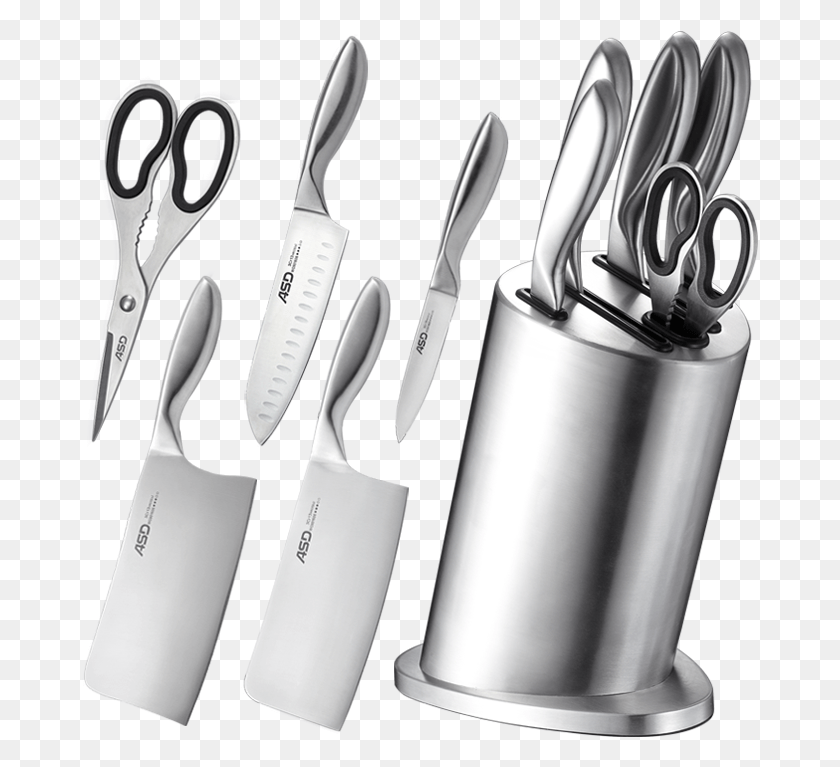 677x707 Buy Astar Kitchen Knives Kitchen Knife Set Six Sets Knife, Cutlery, Scissors, Blade HD PNG Download