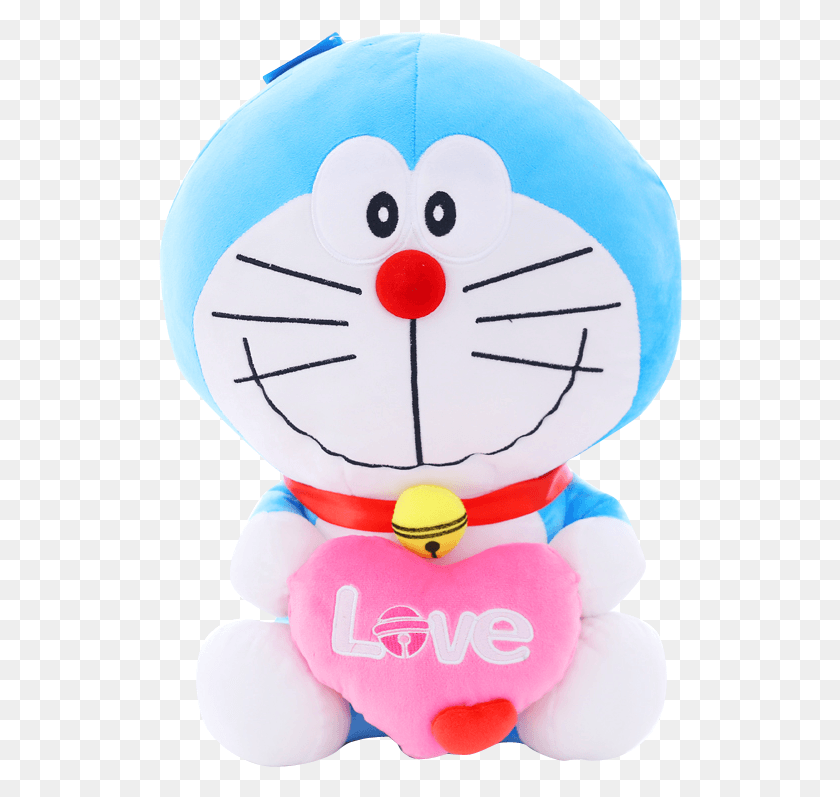 524x737 Купить Big Send Маленькая Кукла Doraemon Плюшевая Игрушечная Машина Doraemon, На Открытом Воздухе, Снеговик, Зима Hd Png Скачать