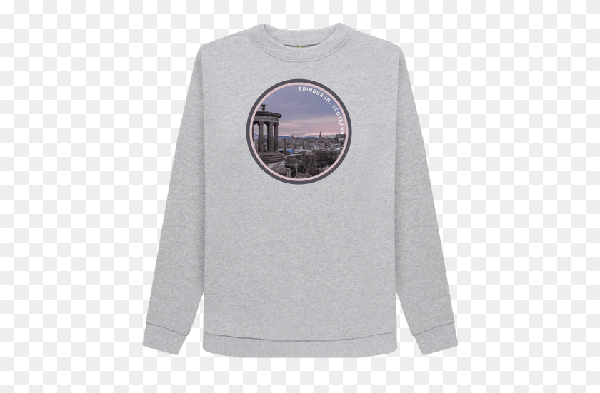 444x491 Buy Edinburgh Sweatshirt Sweater, Clothing, Apparel, Sleeve HD PNG Download