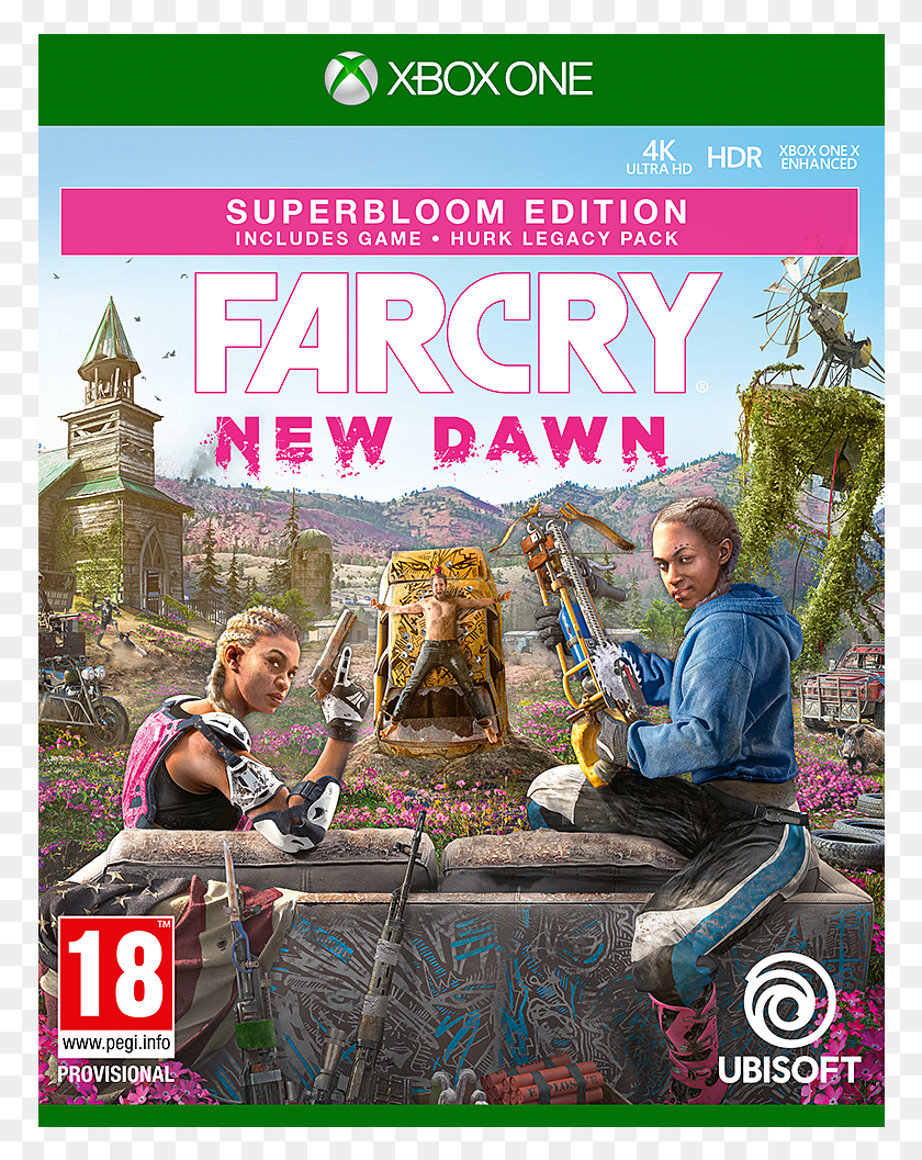 Buy Far Cry New Dawn Superbloom Edition Far Cry New Dawn Ps4 Uk, Person, Human, Crowd HD PNG Download