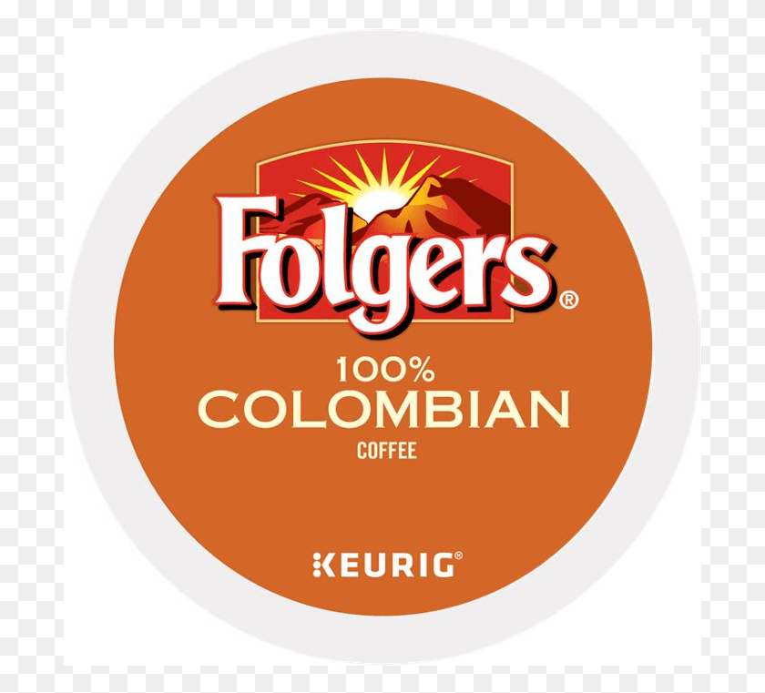 701x701 Descargar Png Folgers Gourmet Selections K Cup Single Cup Para Folgers Café, Alimentos, Papel, Flyer Hd Png