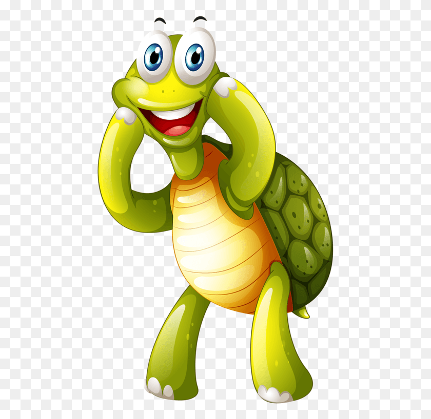 461x758 Buy Happy Turtle By Interactimages On Graphicriver Gambar Kura Kura Kartun, Toy, Animal, Invertebrate HD PNG Download