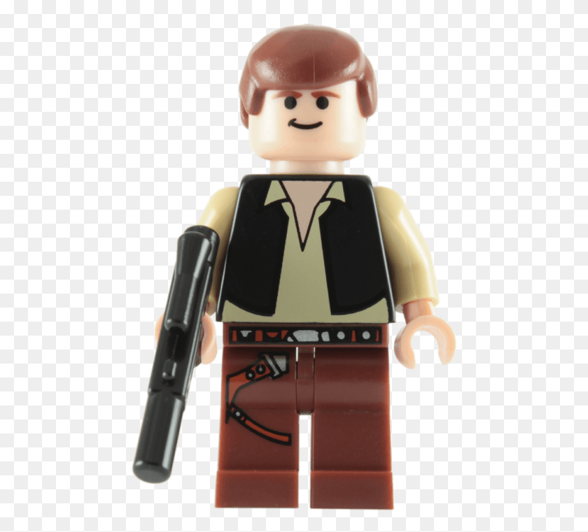 468x701 Купить Lego Star Wars Han Solo Minifigure With Blaster Lego Star Wars Han Solo, Игрушка, Фигурка, Кукла Hd Png Скачать