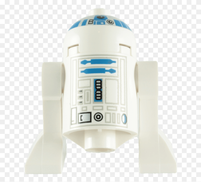 646x701 Купить Lego R2 D2 Минифигурка Астромеханического Дроида Lego Star Wars R2, Робот, Бутылка Hd Png Скачать