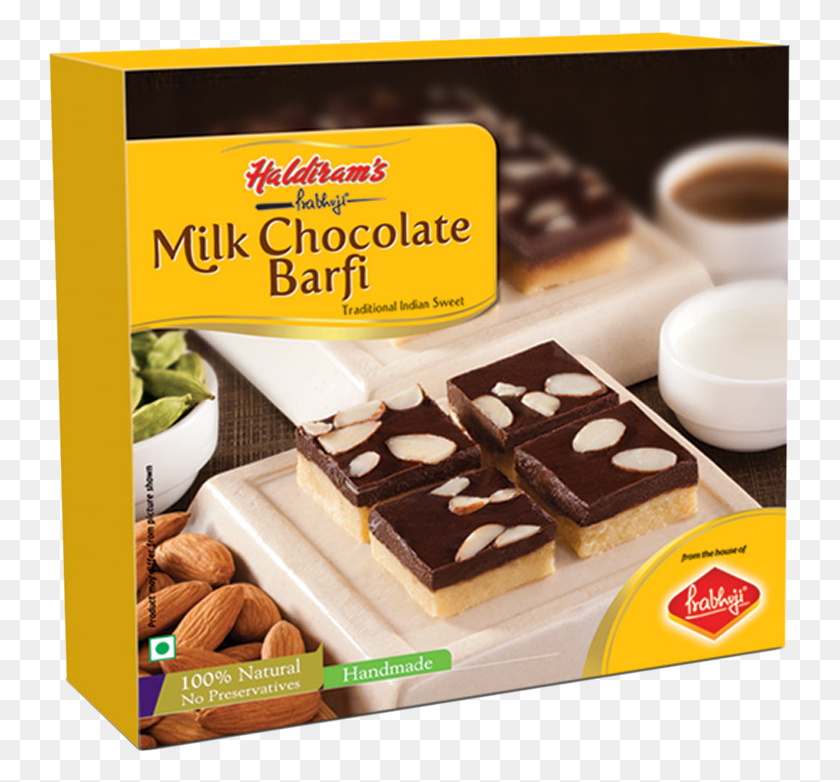 745x722 Descargar Png Prabhuji Haldiram Chocolate Con Leche Bafri 300 G Haldiram Dulces, Planta, Fudge, Postre Hd Png