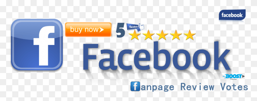 1078x376 Buy Real Facebook Fanpage 5 Star Ratings Reviews Facebook Icon, Text, Symbol, Alphabet HD PNG Download