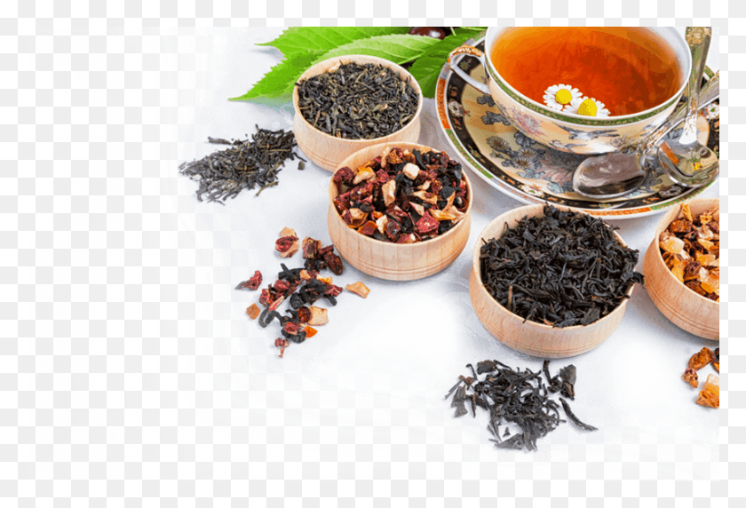 851x559 Buy Tea Online Loose Leaf Tea Green Tea Peppermint Loose Leaf Tea, Plant, Vase, Jar HD PNG Download