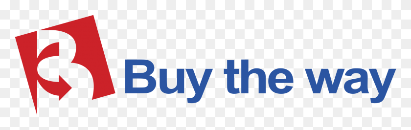 2191x579 Buy The Way 01 Logo Transparent Buy The Way Logo, Word, Text, Alphabet HD PNG Download