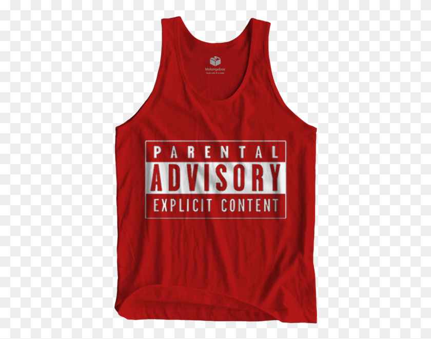398x601 Buy This Graphic Parental Advisory Tank Top At 46 Parental Advisory, Clothing, Apparel, Undershirt HD PNG Download