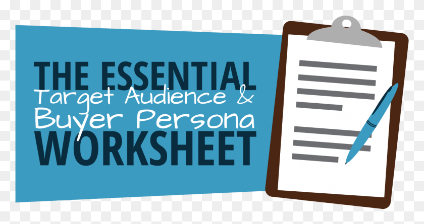 1358x671 Buyer Persona Checklist Yodle Inc., Text, Flyer, Poster HD PNG Download