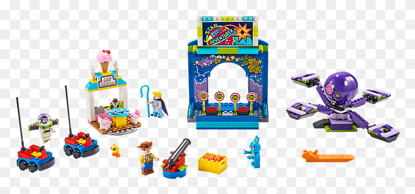780x334 Базз Амп Вуди39S Carnival Mania Lego История Игрушек, Игрушка, Шлем, Одежда Hd Png Скачать