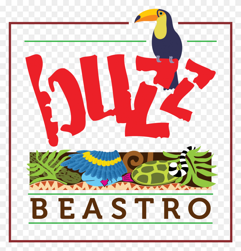 1661x1733 Buzz Beastro Logo Buzz, Poster, Advertisement, Text HD PNG Download
