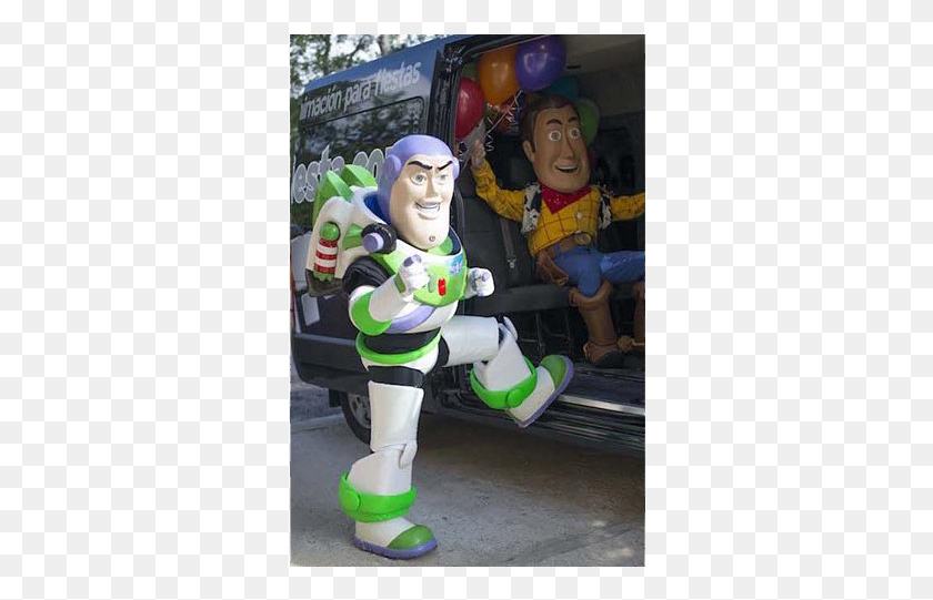329x481 Buzz Light Year Mascot, Costume, Person, Human HD PNG Download