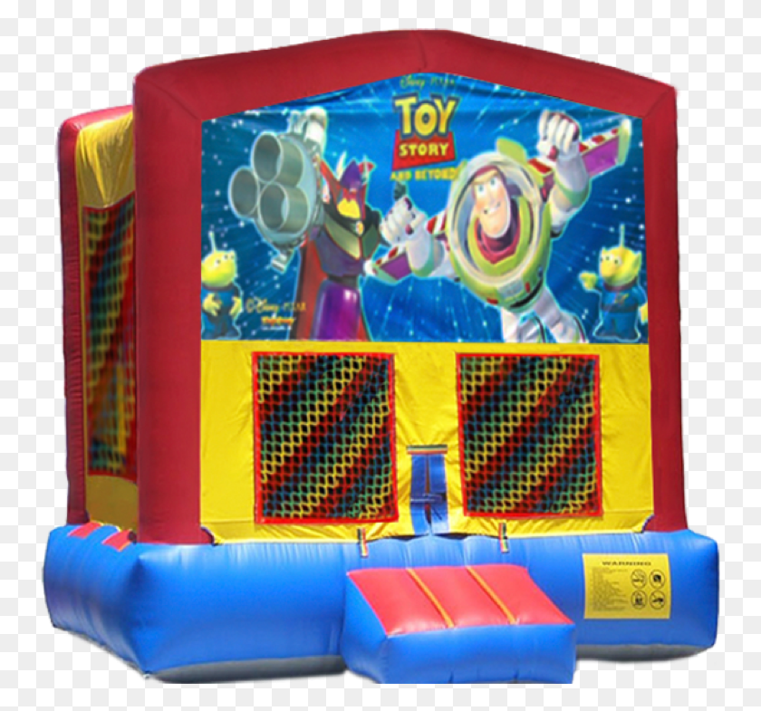 750x725 Buzz Lightyear Modular Bounce House Wwe Jumper, Inflatable, Indoor Play Area HD PNG Download