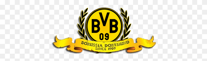 427x190 Descargar Png Bvb Logo Bvb Dortmund, Etiqueta, Texto, Lager Hd Png