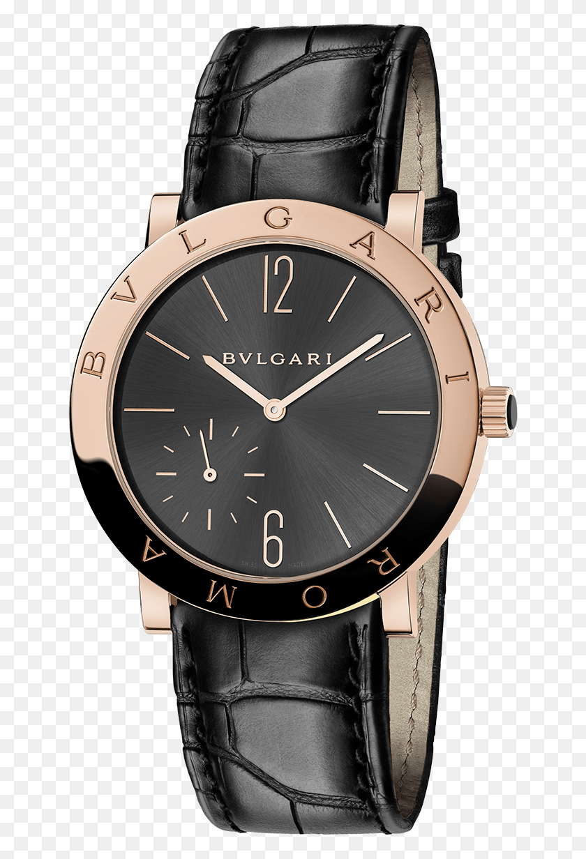 645x1172 Bvlgari Roma Watch With Mechanical Manufacture Movement Bulgari Roma Finissimo, Wristwatch, Clock Tower, Tower HD PNG Download