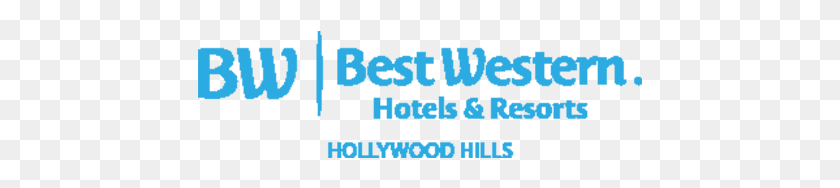 445x128 Bw Plus Hollywood Hills Electric Blue, Text, Word, Alphabet HD PNG Download