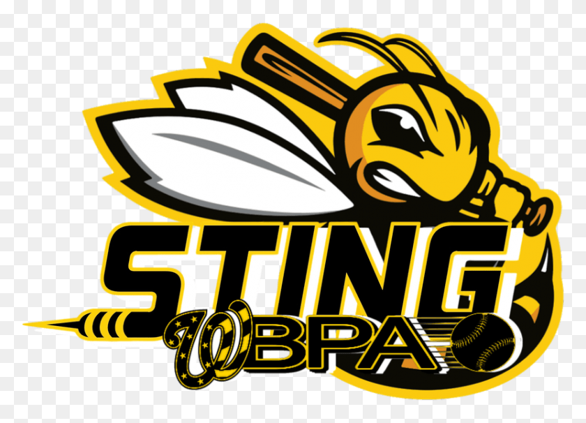 830x581 Descargar Png Bwbpa Stinglogo Bee Big West Bpa Travel Béisbol Ilustración, Texto, Iluminación, Tierra Hd Png