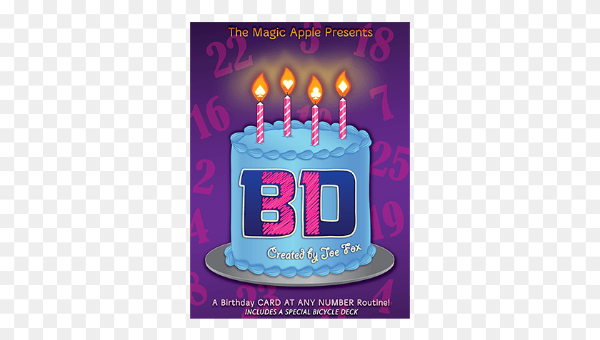 309x417 By Joe Fox And The Magic Apple Birthday Cake, Cake, Dessert, Food HD PNG Download