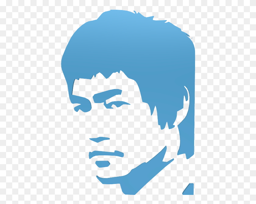 442x611 By Luigicoupe Jun 23 2018 View Original Bruce Lee Black And White Art, Person, Human HD PNG Download