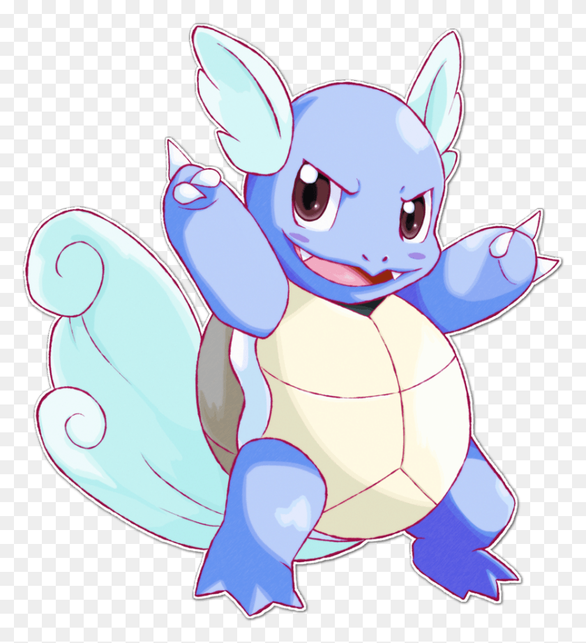 835x923 Por Sarahrichford Wartortle Dibujo, Mamífero, Animal, Felpa Hd Png