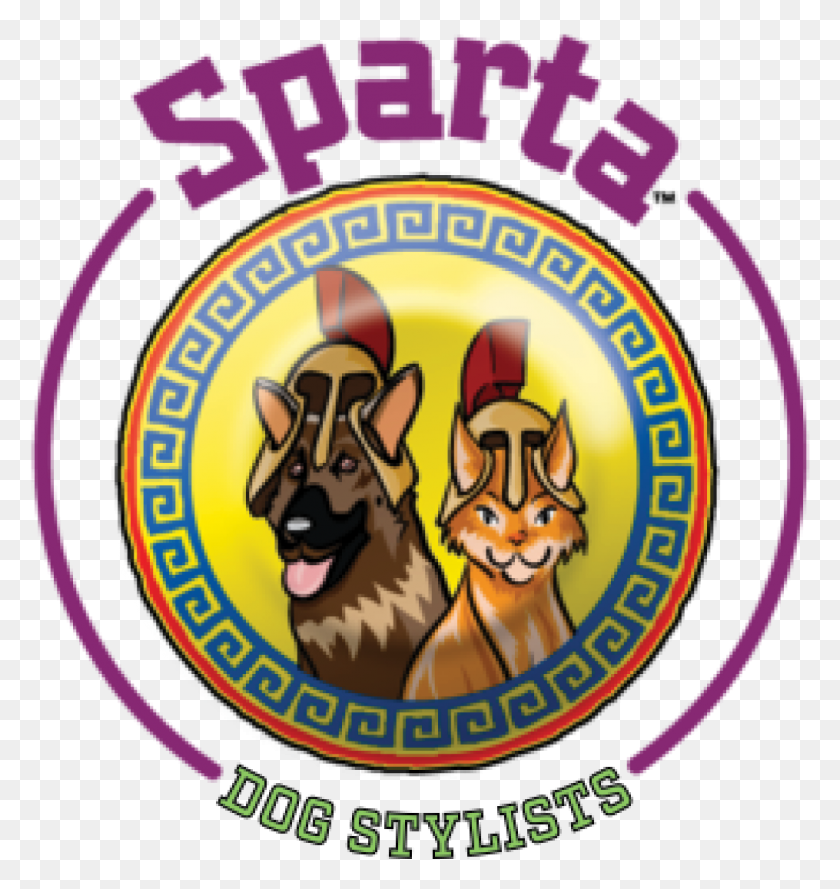 1015x1080 By Sparta Dog Stylists Location Police Dog, Logo, Symbol, Trademark HD PNG Download