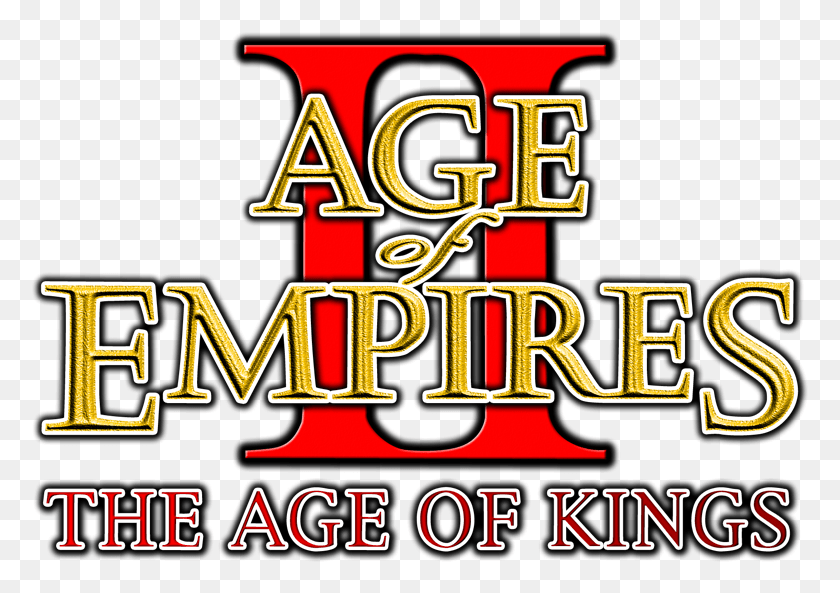 778x533 Автор: Tizioconibaffi, 27 Марта 2016 Г., Логотип Age Of Empires Ii, Логотип Age Of Kings, Алфавит, Текст, Досуг, Hd Png Скачать