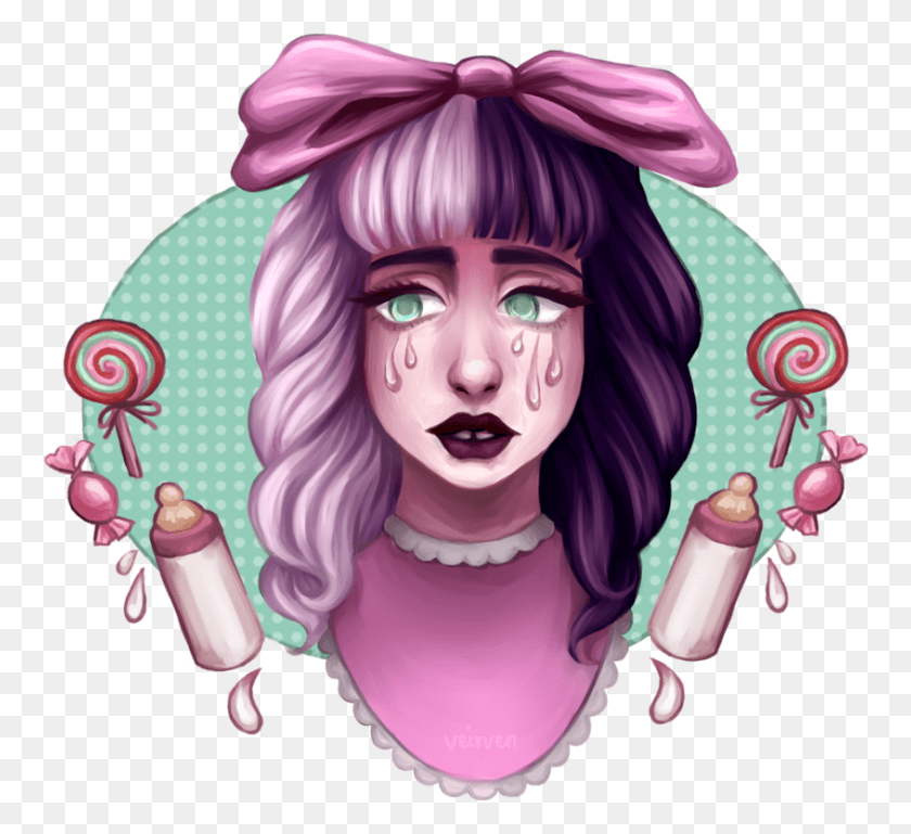 845x769 By Veirven Crybaby Melanie Martinez Designs, Lollipop, Candy, Food HD PNG Download