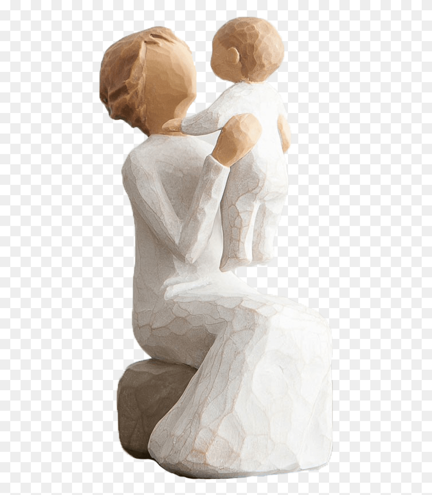 457x904 By Willow Tree Figurines Figurine, Kneeling, Snowman, Winter HD PNG Download