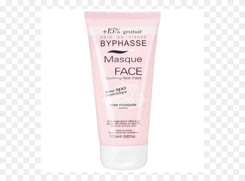 561x561 Byphasse Soothing Face Mask Cosmetics, Bottle, Lotion, Shaker HD PNG Download